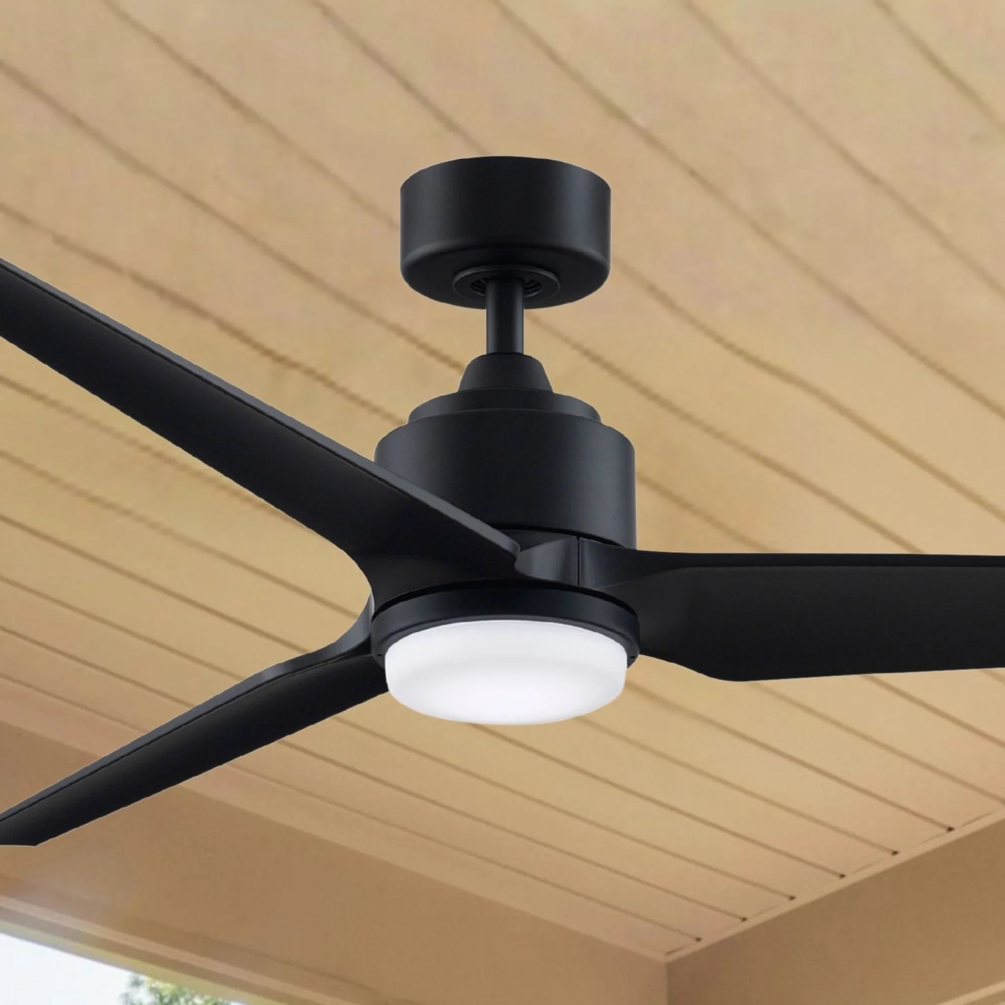 TriAire Custom Black 60" Marine Grade Motor, Blades Sold Separately