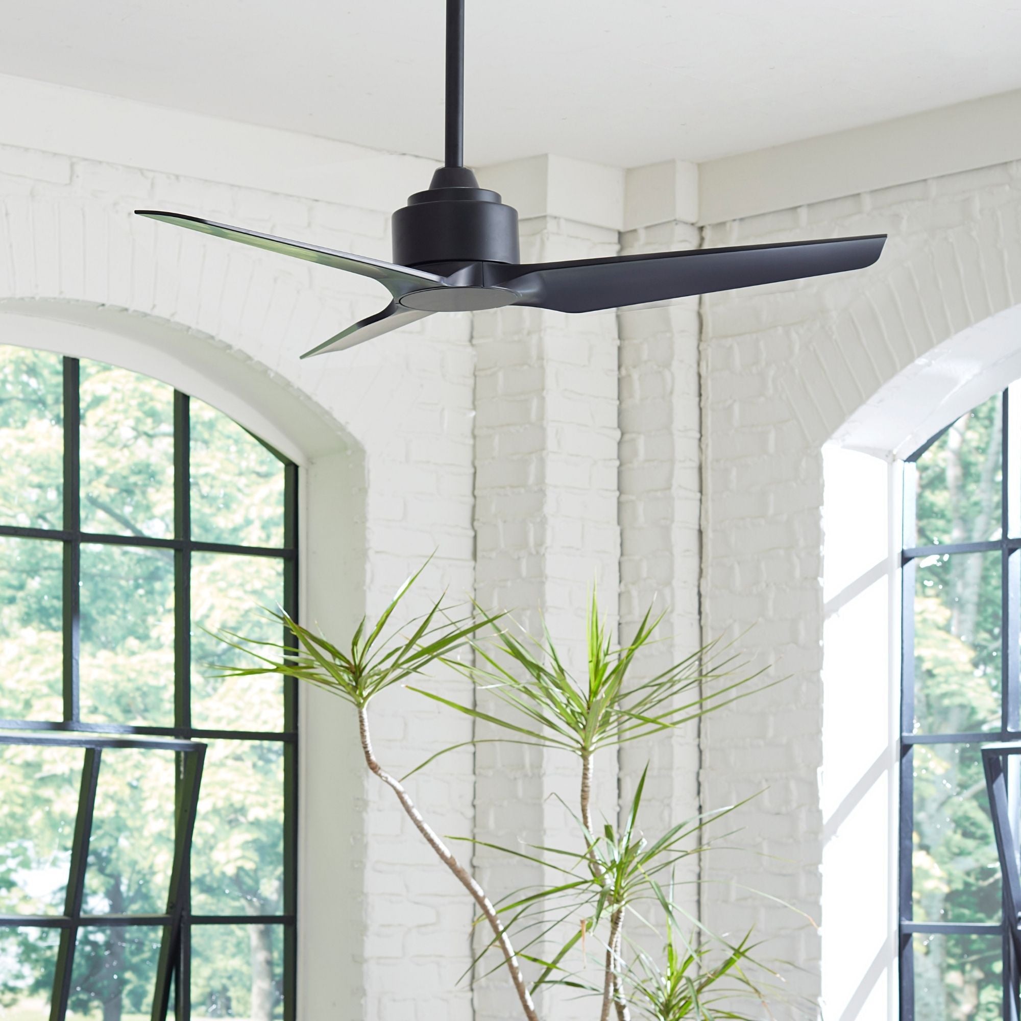 TriAire Custom Black 48" Motor, Blades Sold Separately