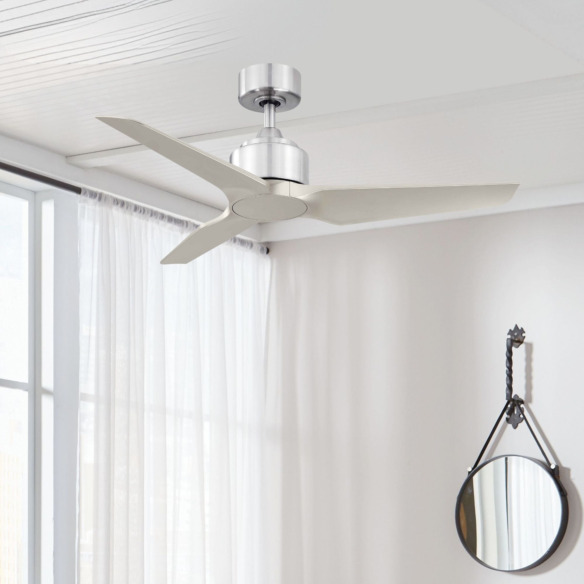 TriAire Custom Brushed Nickel 48" Motor, Blades Sold Separately