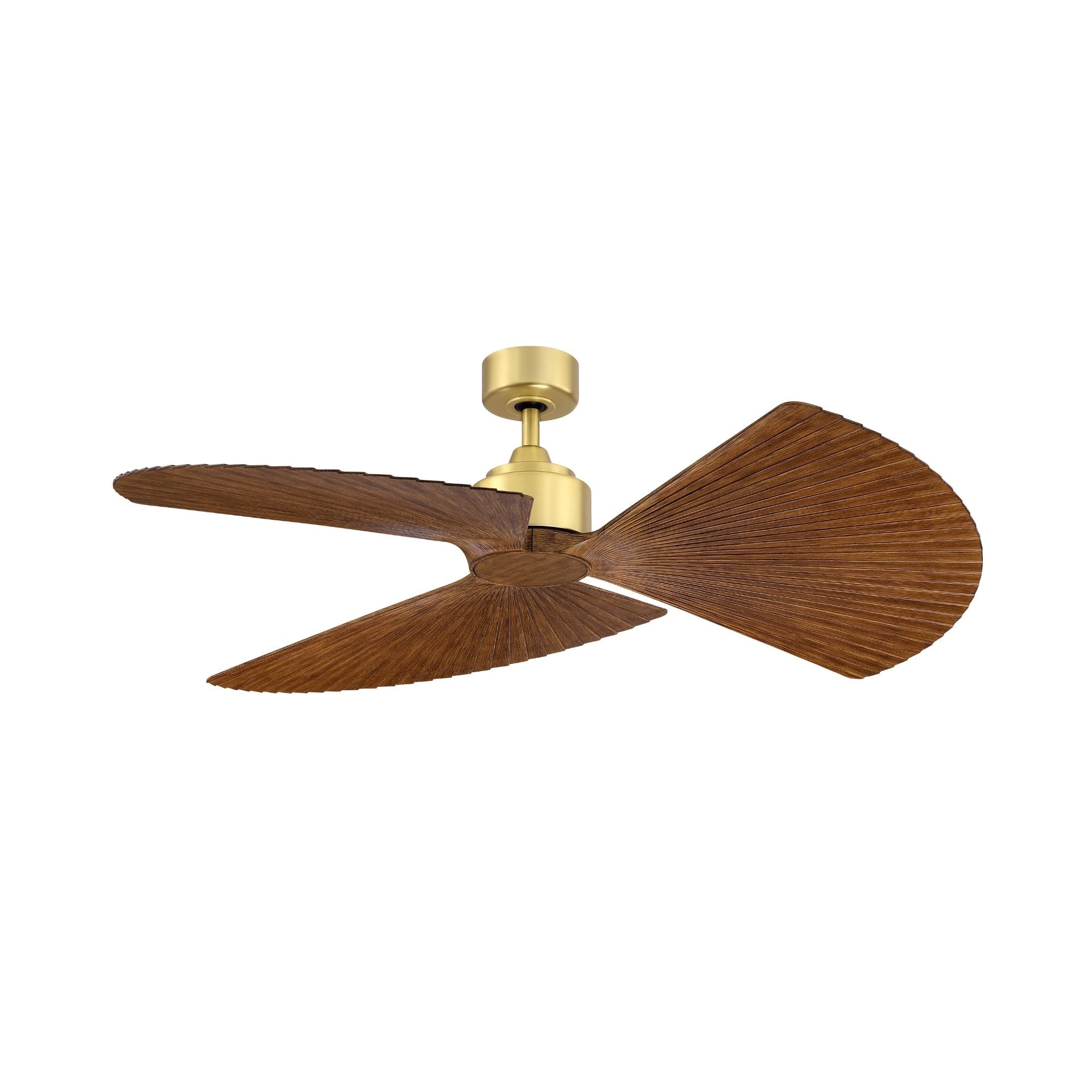 TriAire Custom Brushed Satin Brass 52" Motor, Blades Sold Separately
