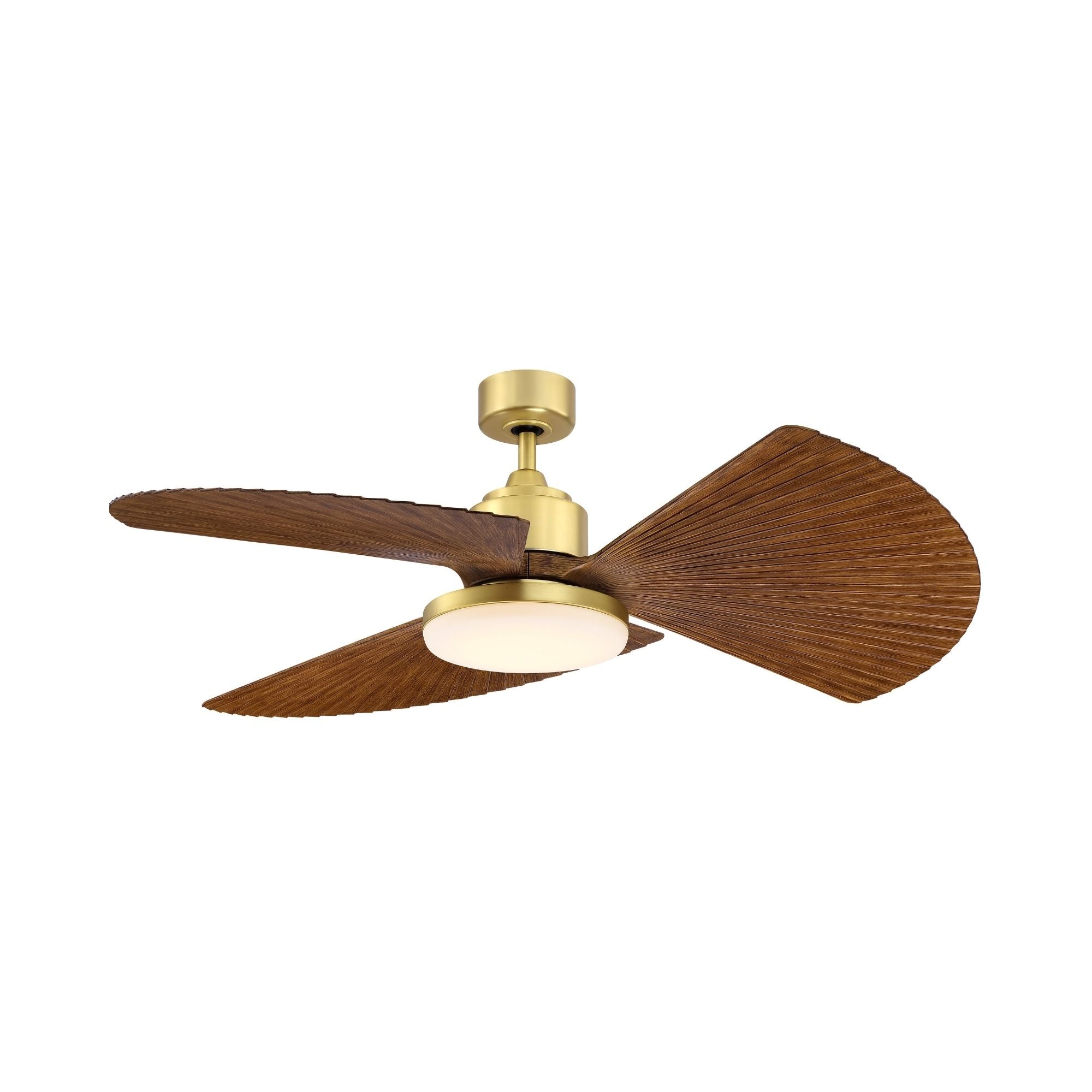 TriAire Custom Brushed Satin Brass 52" Motor, Blades Sold Separately