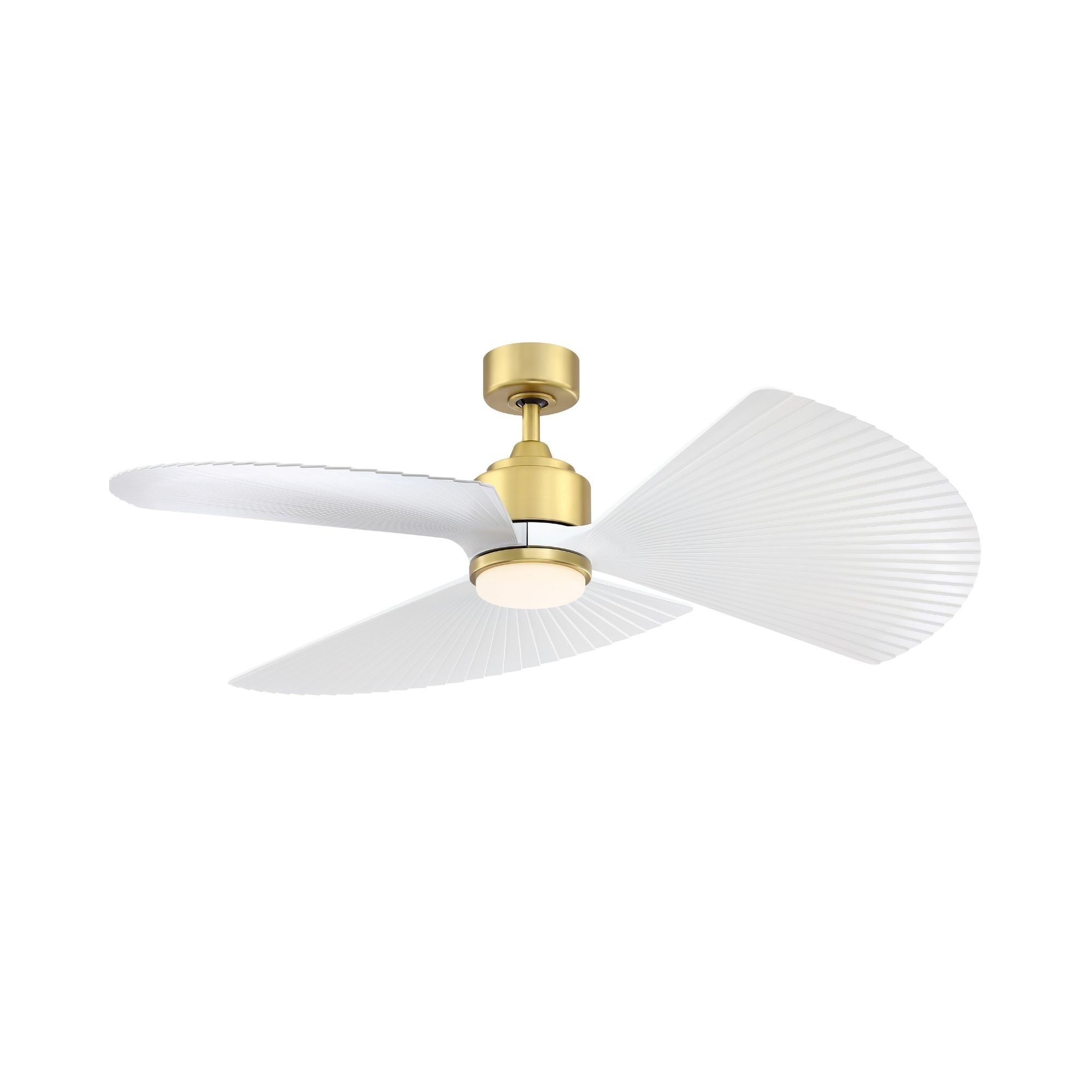 TriAire Custom Brushed Satin Brass 52" Motor, Blades Sold Separately