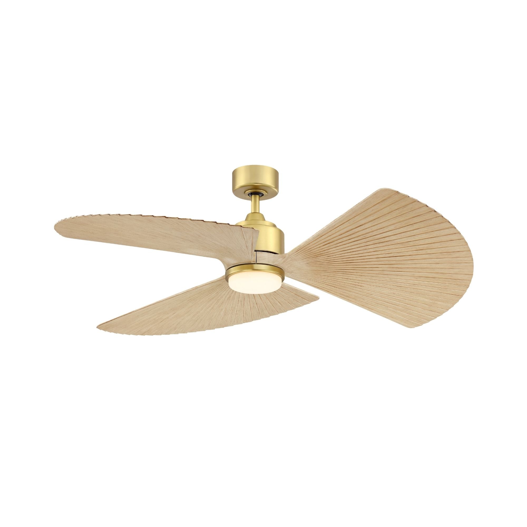TriAire Custom Brushed Satin Brass 52" Motor, Blades Sold Separately
