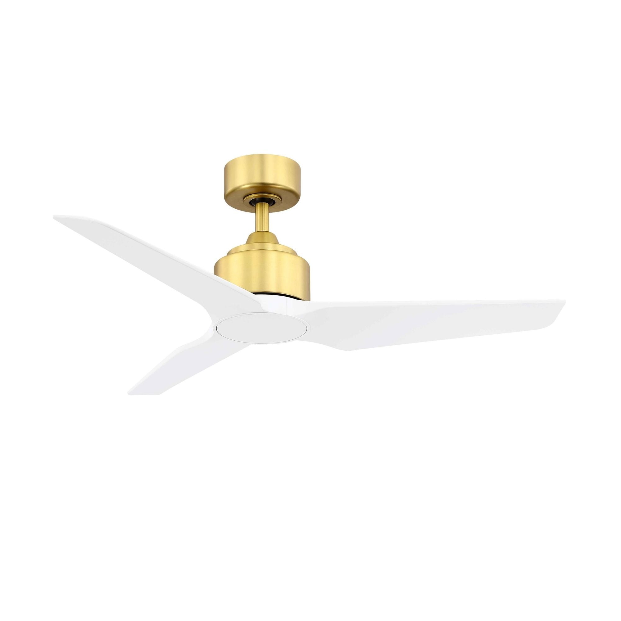 TriAire Custom Brushed Satin Brass 56" Motor, Blades Sold Separately
