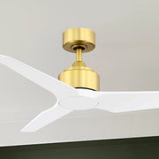 TriAire Custom Brushed Satin Brass 60" Motor, Blades Sold Separately