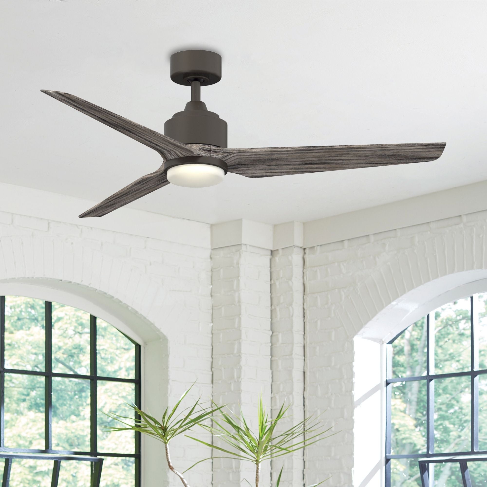 TriAire Custom Matte Greige 56" Motor, Blades Sold Separately