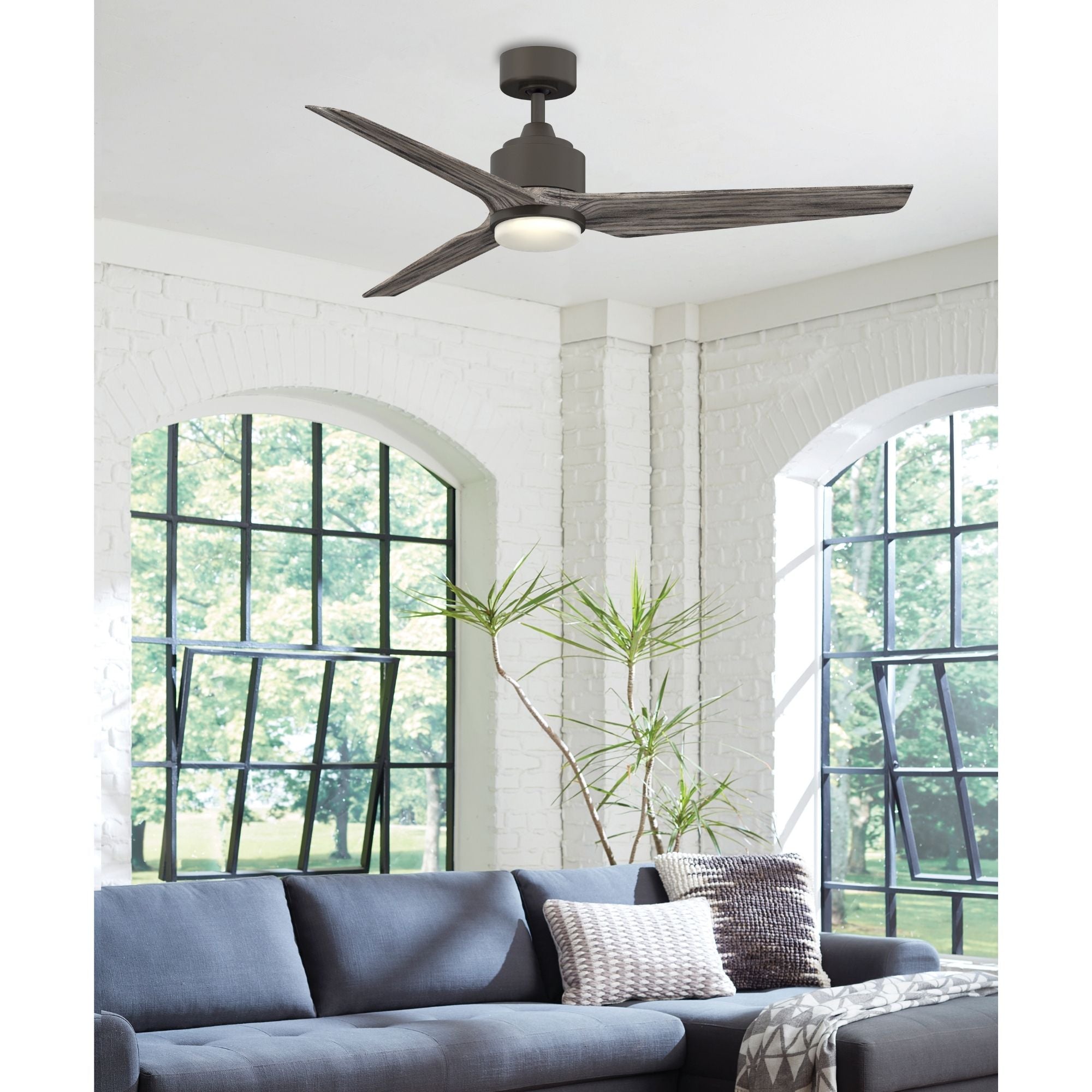 TriAire Custom Matte Greige 56" Motor, Blades Sold Separately