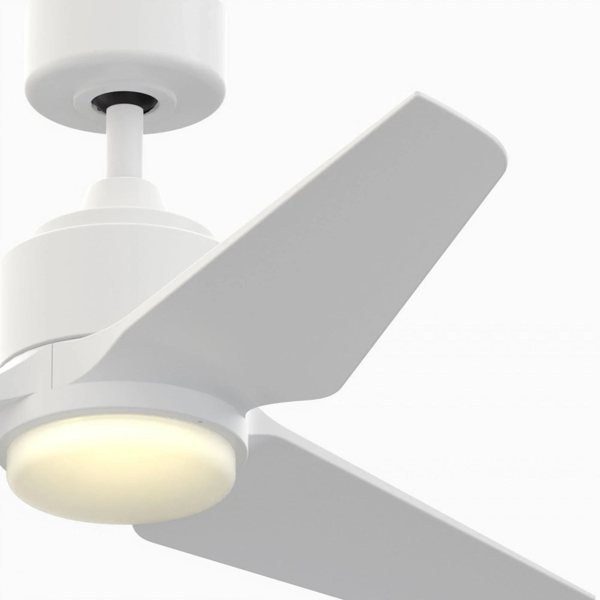 TriAire Custom Matte White 44" Marine Grade Motor, Blades Sold Separately