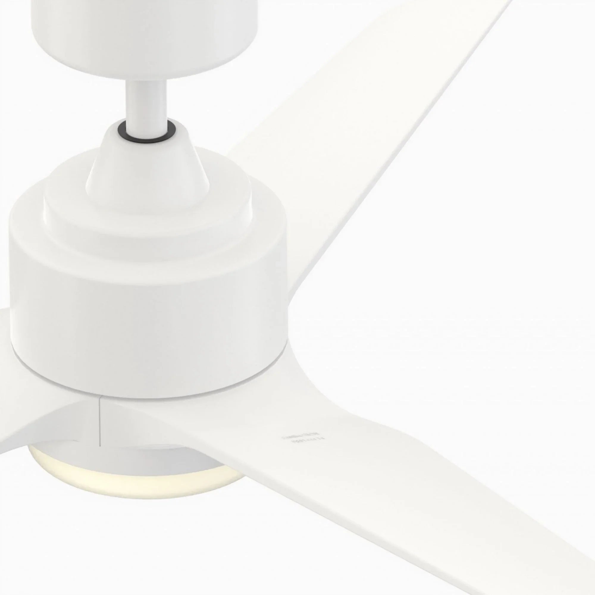 TriAire Custom Matte White 44" Marine Grade Motor, Blades Sold Separately