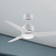 TriAire Custom Matte White 48" Motor, Blades Sold Separately