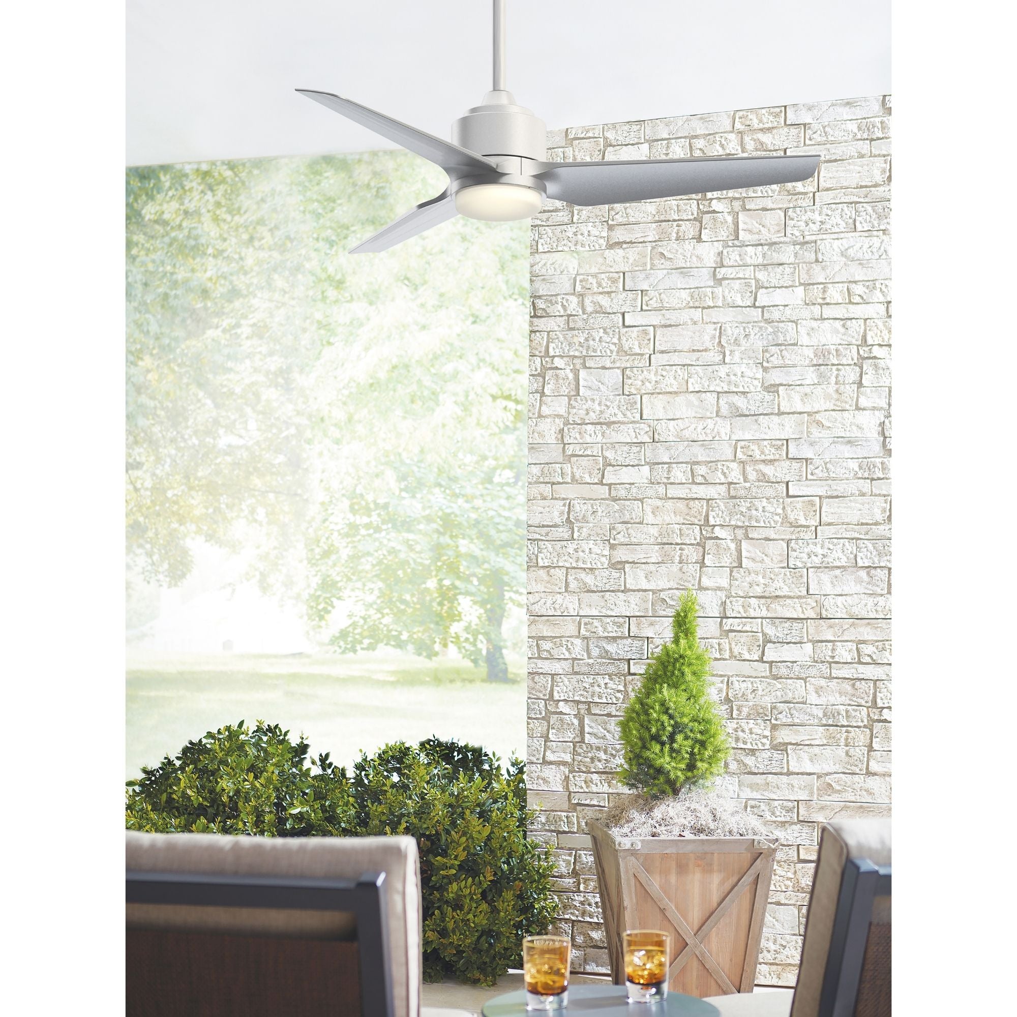 TriAire Custom Silver 48" Motor, Blades Sold Separately
