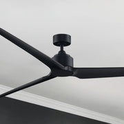 TriAire Custom Black 84" Marine Grade Motor, Blades Sold Separately
