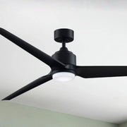 TriAire Custom Black 72" Motor, Blades Sold Separately