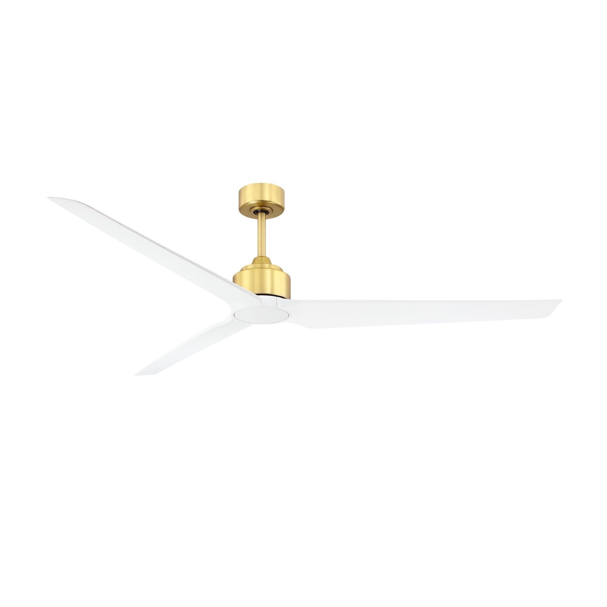 TriAire Custom Brushed Satin Brass 64" Motor, Blades Sold Separately