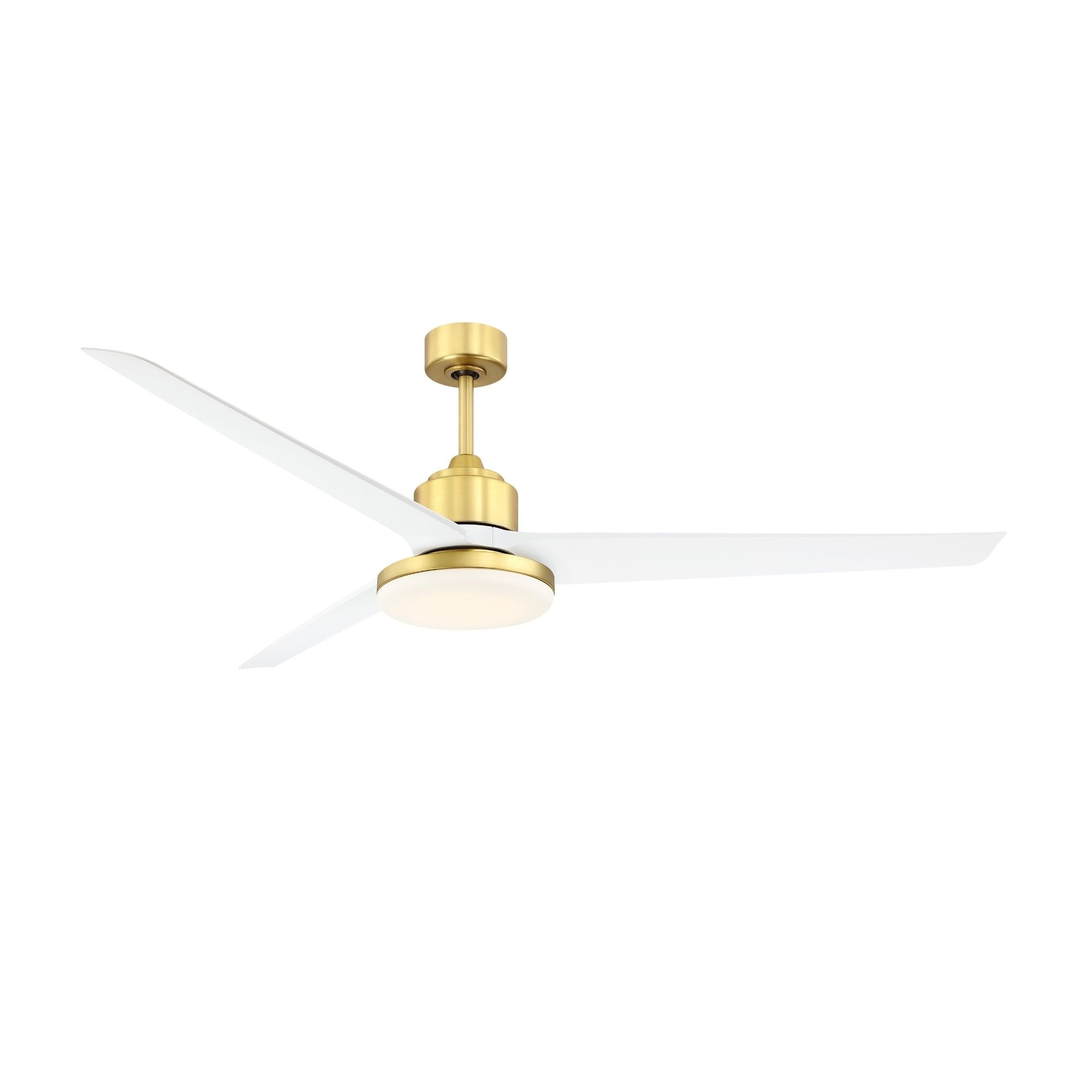 TriAire Custom Brushed Satin Brass 64" Motor, Blades Sold Separately