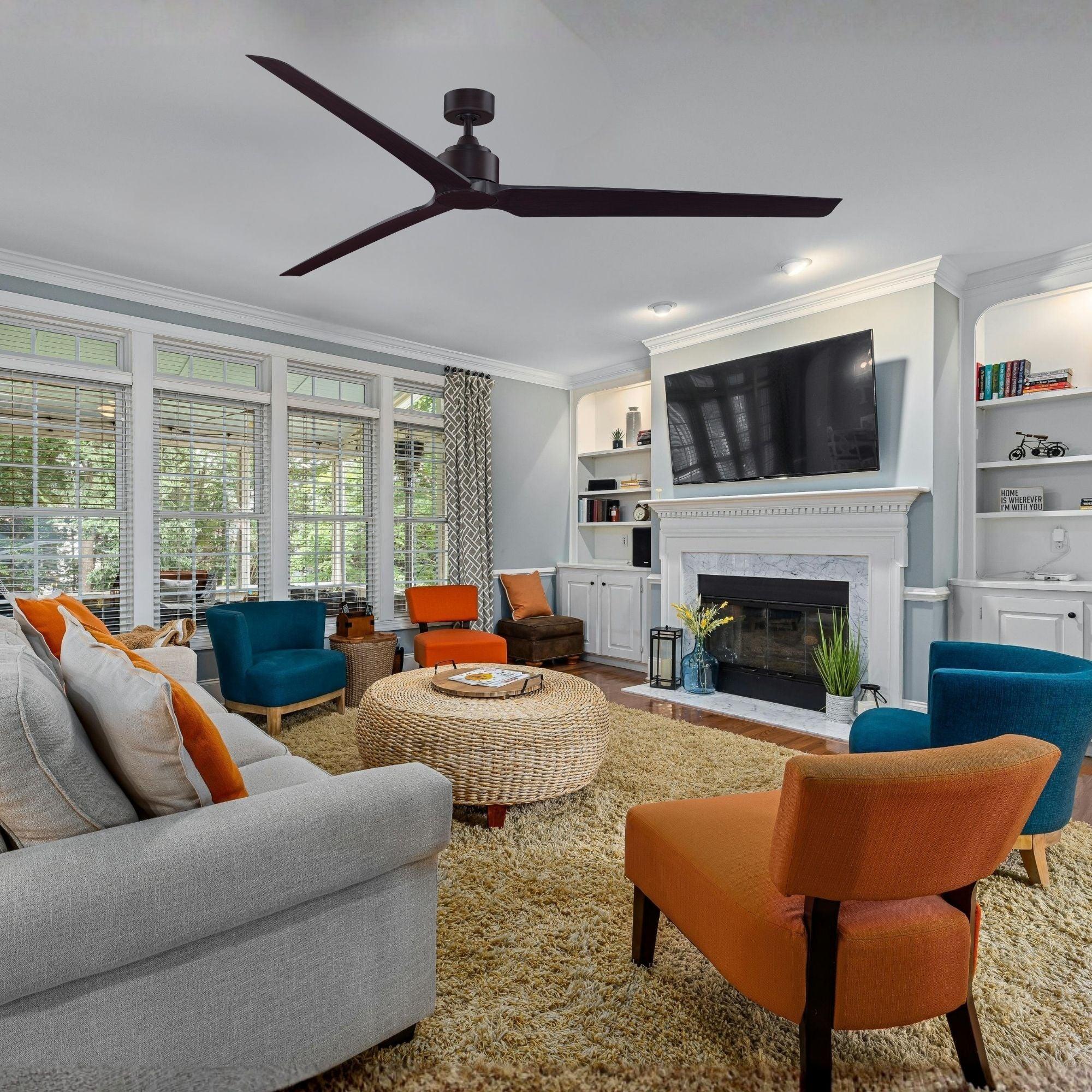 TriAire Custom Dark Bronze 84" Motor, Blades Sold Separately