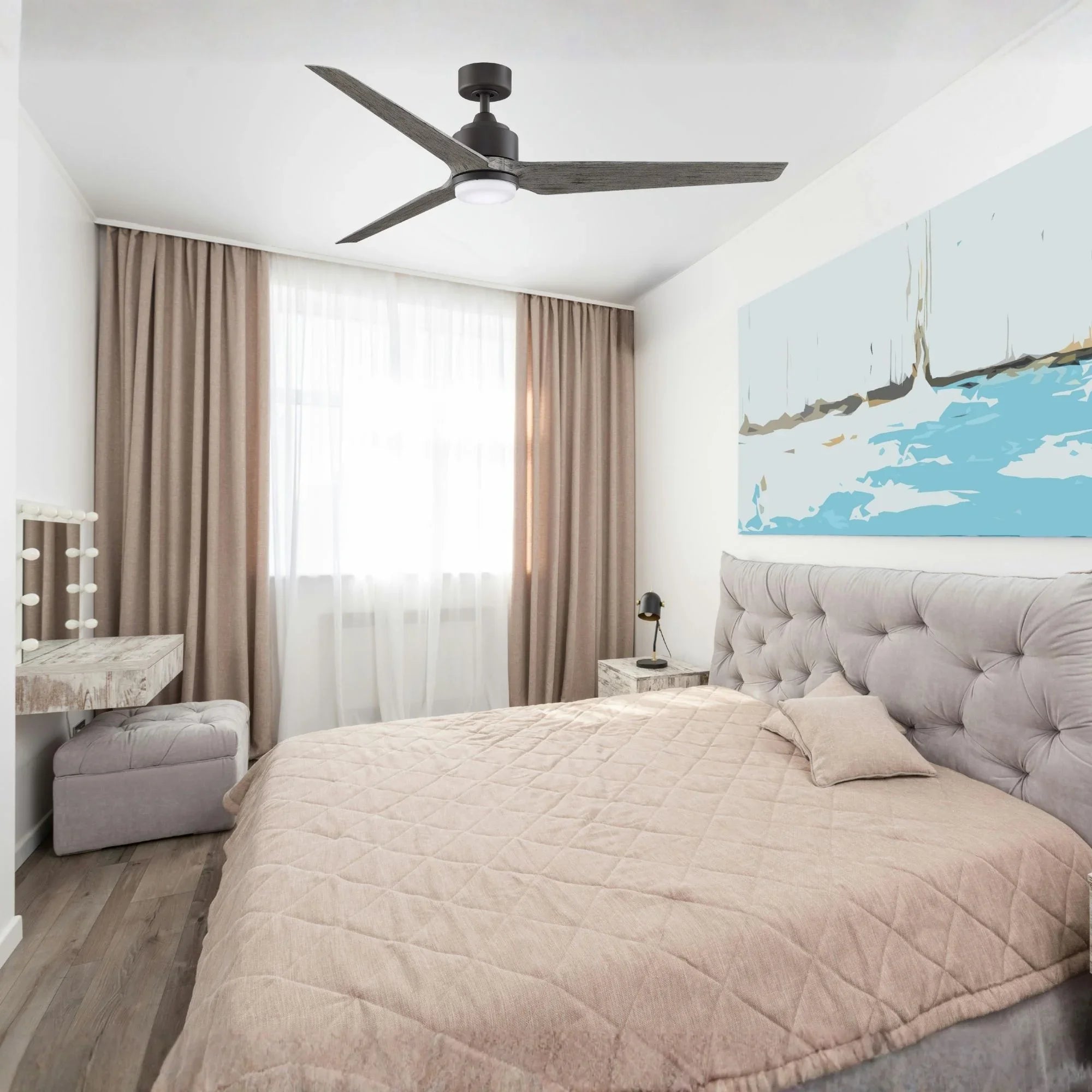 TriAire Custom Matte Greige 64" Motor, Blades Sold Separately