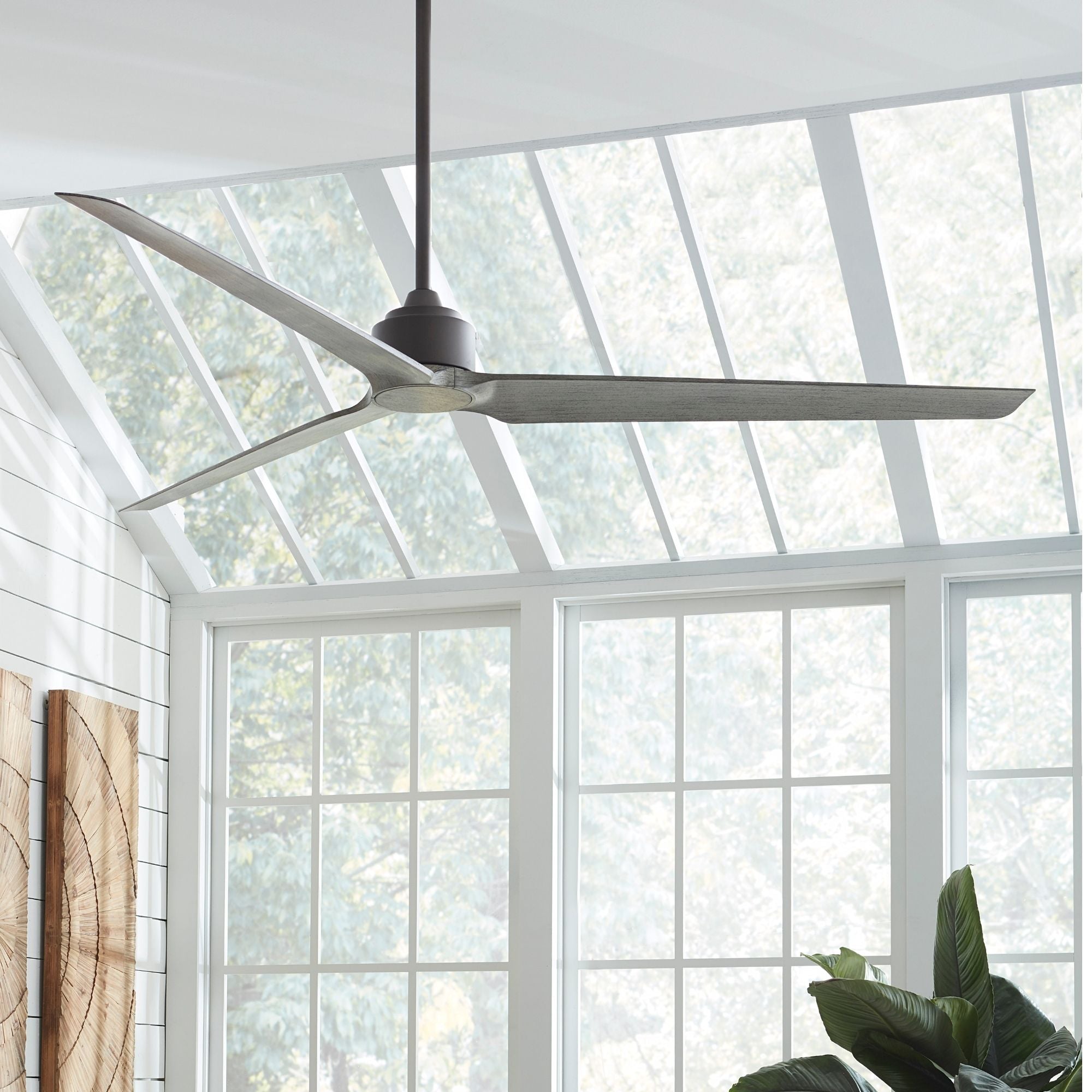 TriAire Custom Matte Greige 84" Motor, Blades Sold Separately