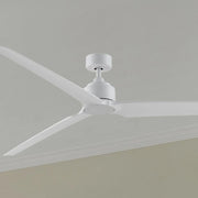 TriAire Custom Matte White 84" Motor, Blades Sold Separately