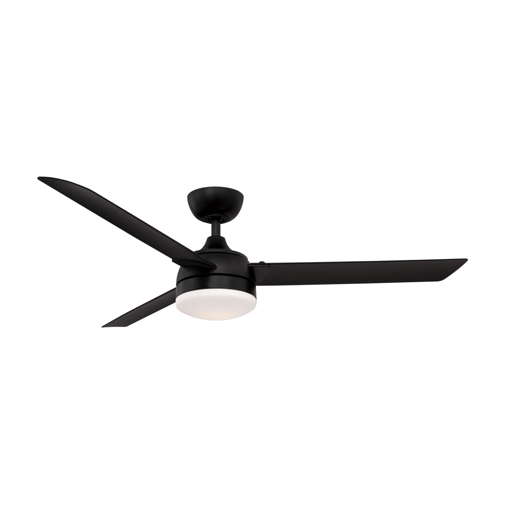 Xeno 56" Black Wet Rated LED Ceiling Fan with Remote
