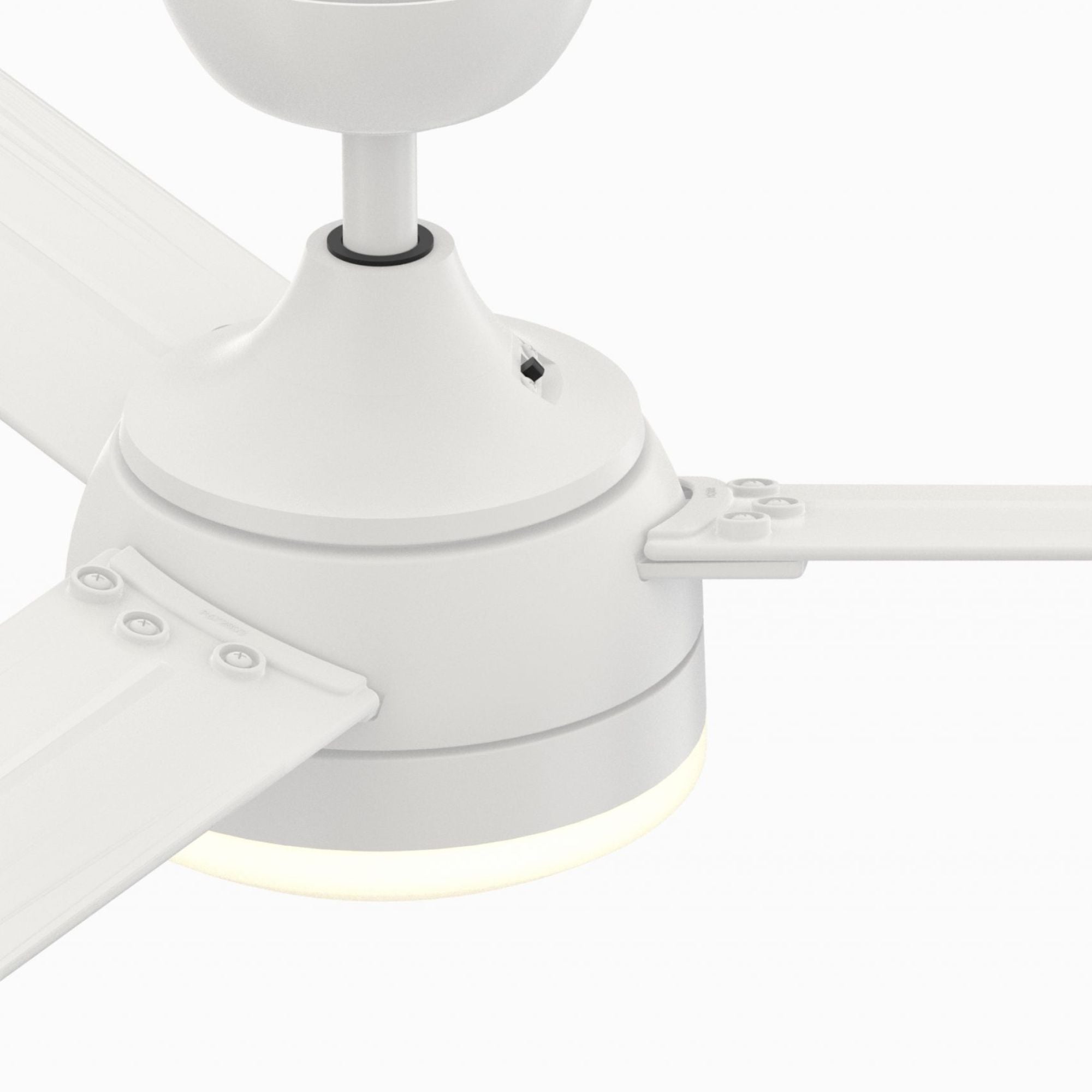 Xeno 56" Matte White Wet Rated LED Ceiling Fan with Remote