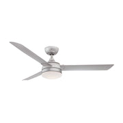 Xeno 56" Silver Wet Rated LED Ceiling Fan with Remote