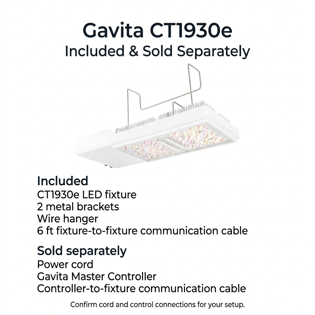 Gavita CT1930e included and sold separately preview