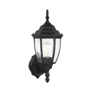 Bakersville 16" Outdoor Wall Lantern 88940, Black Finish