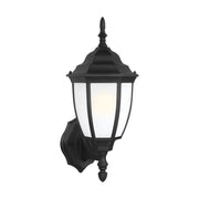 Bakersville 16" Outdoor Wall Lantern 89940, Black Finish