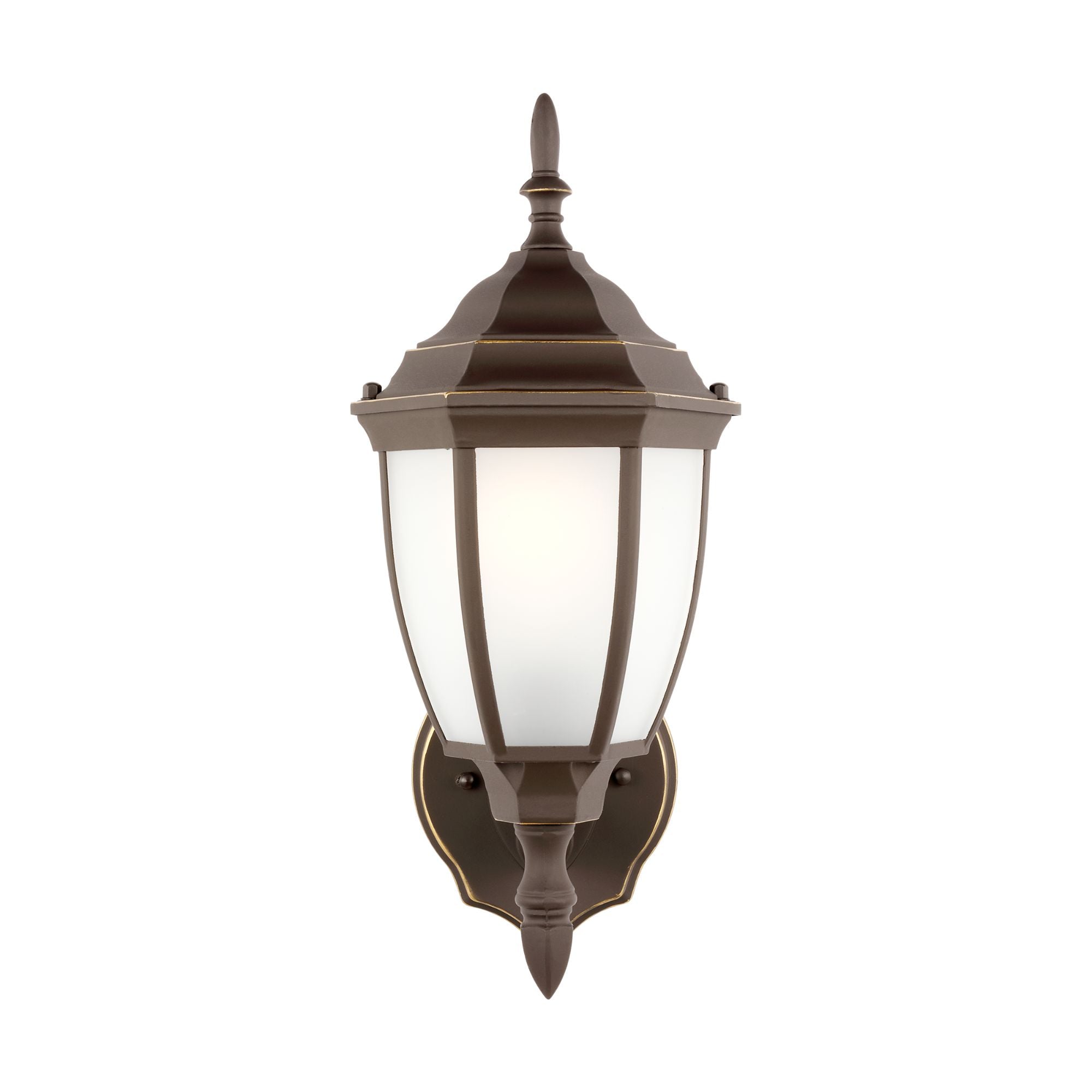Bakersville 16" Outdoor Wall Lantern 89940, Antique Bronze Finish