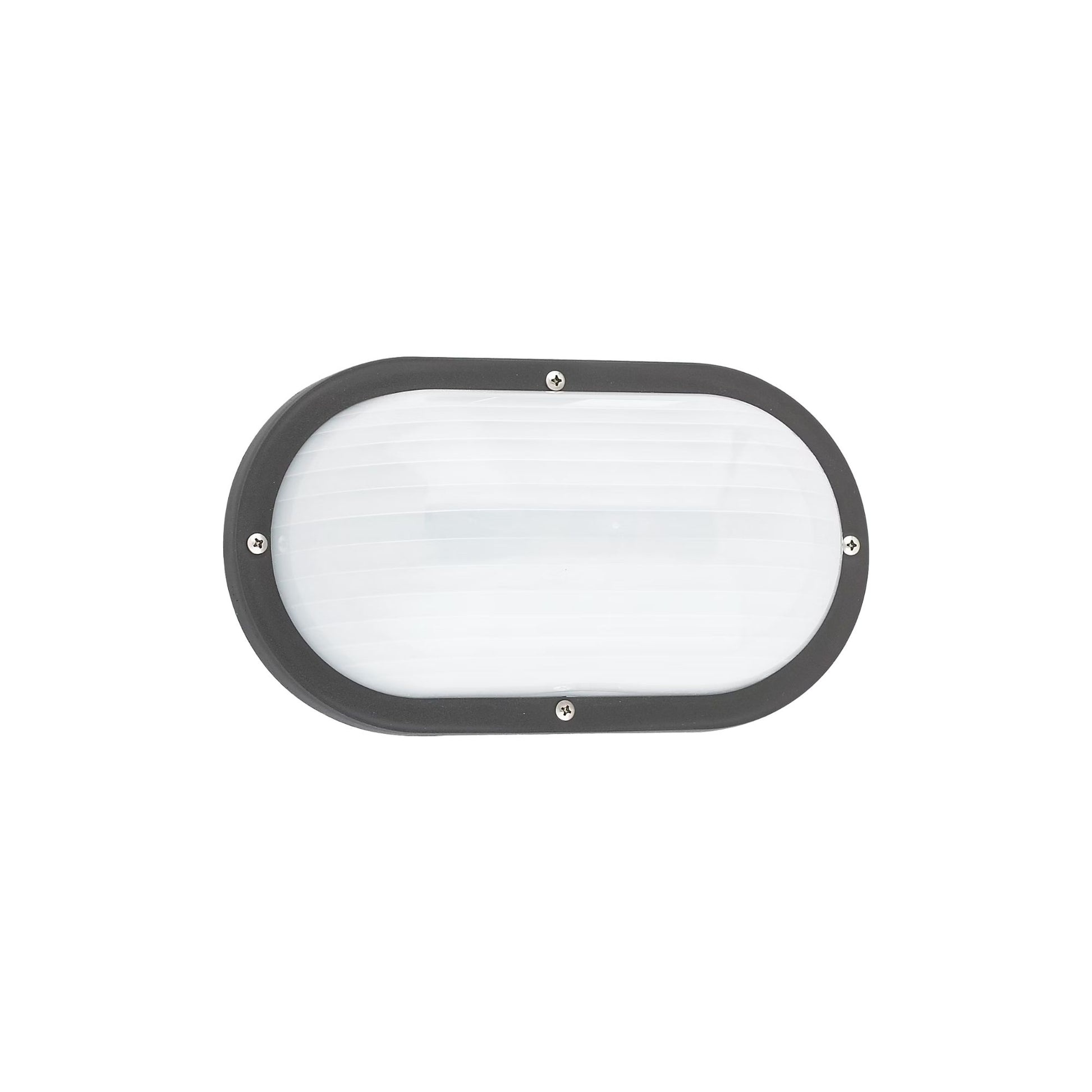 Generation Lighting - Bayside 10" Oval Wall Lantern, Textured Black Finish | Bees Lighting