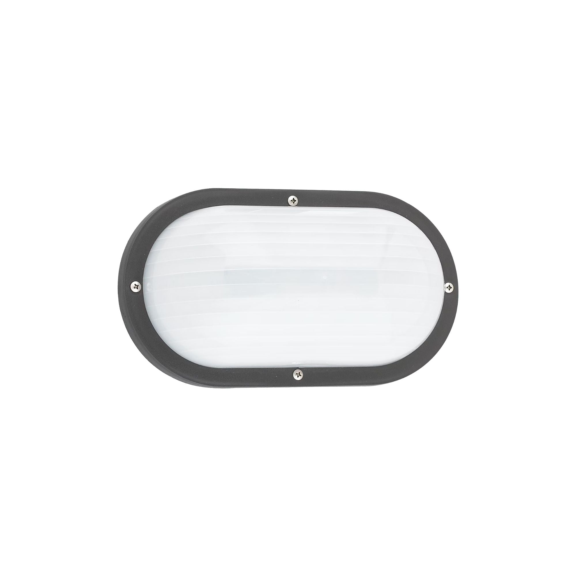 Generation Lighting - Bayside 10" Oval Wall Lantern, Textured Black Finish | Bees Lighting