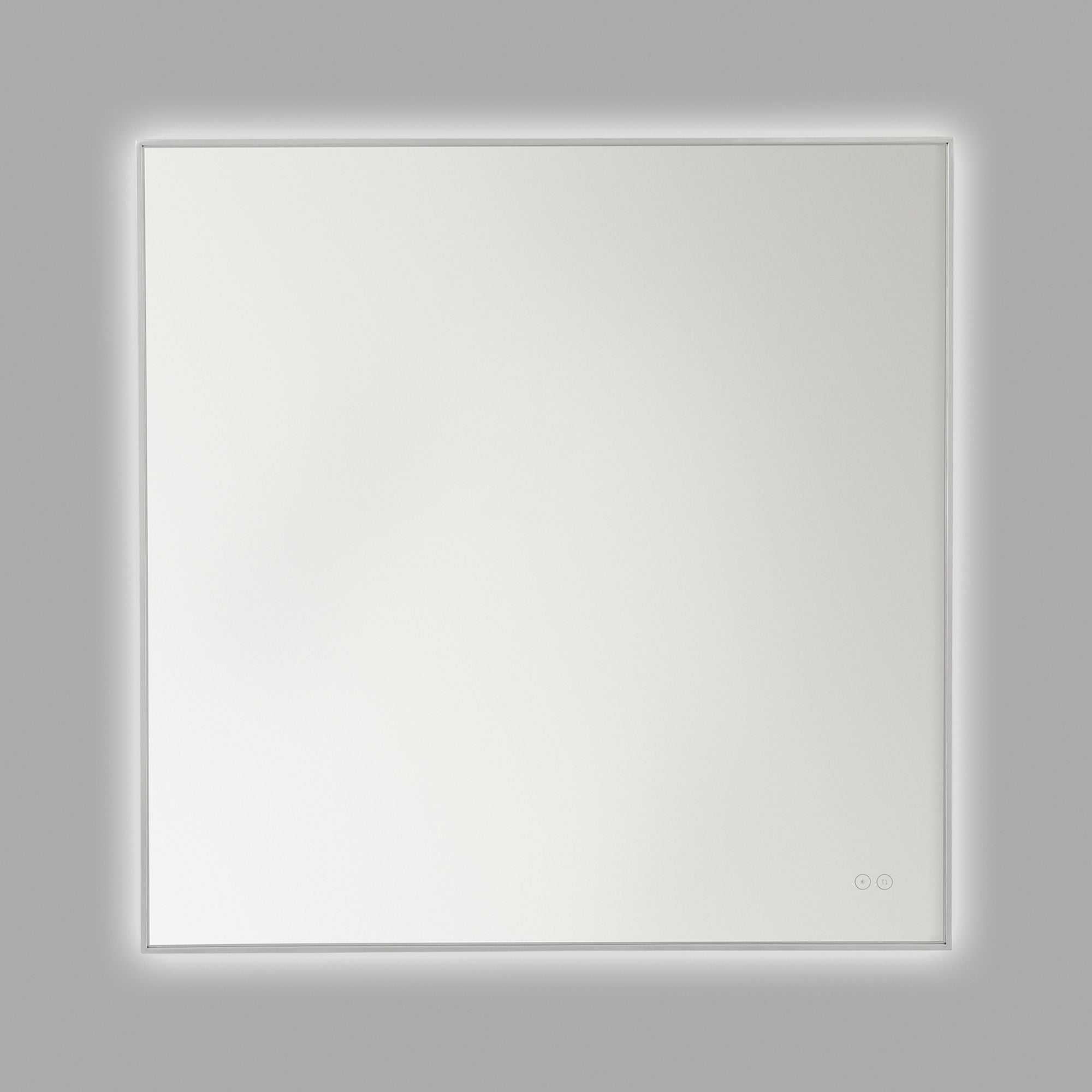 Cadre Square Mirror 36" x 36", Chrome Finish