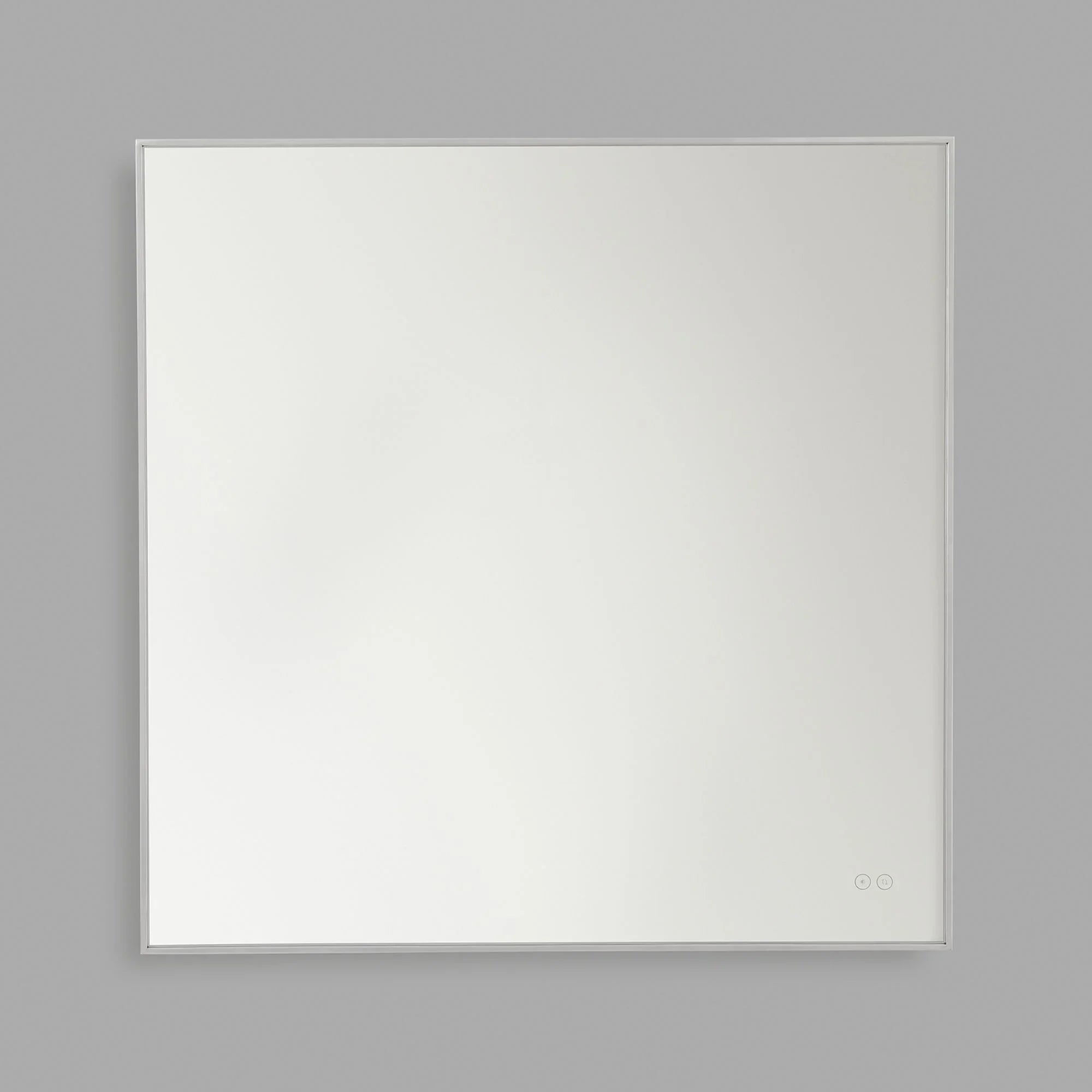Cadre Square Mirror 36" x 36", Chrome Finish