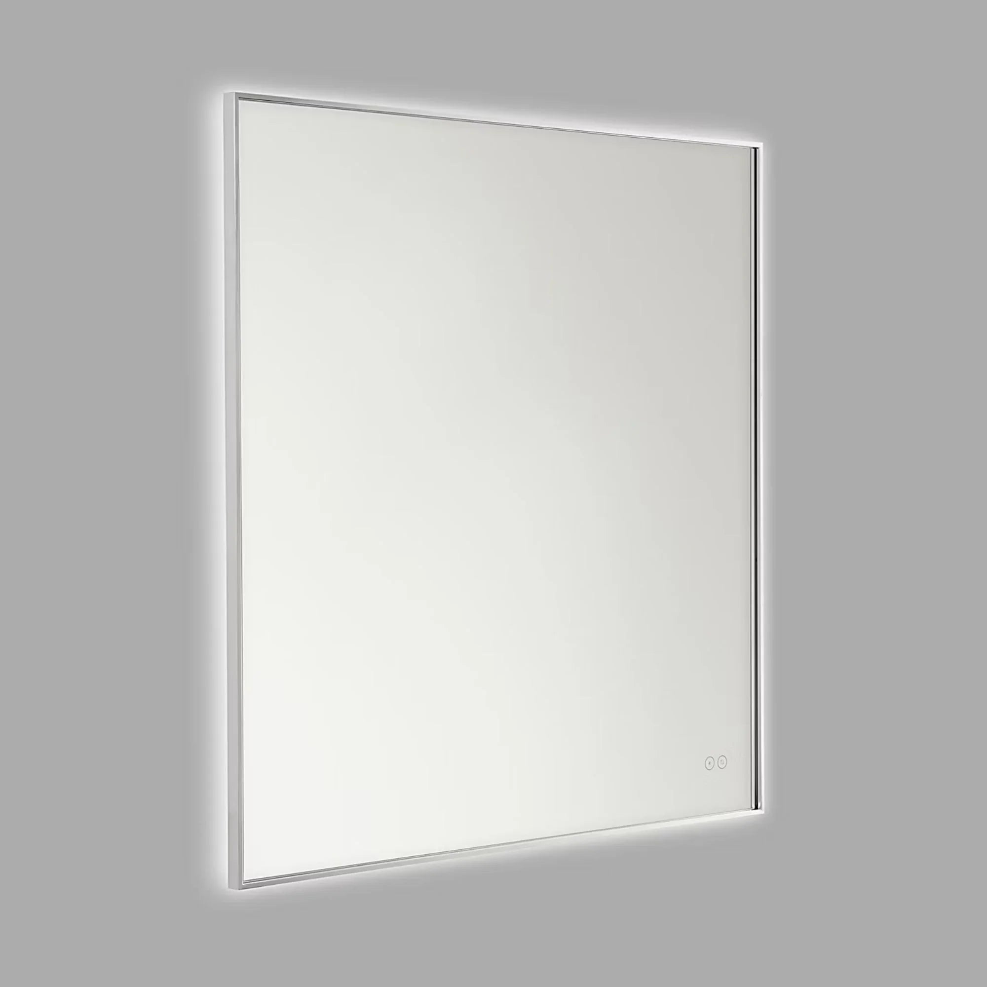 Cadre Square Mirror 36" x 36", Chrome Finish