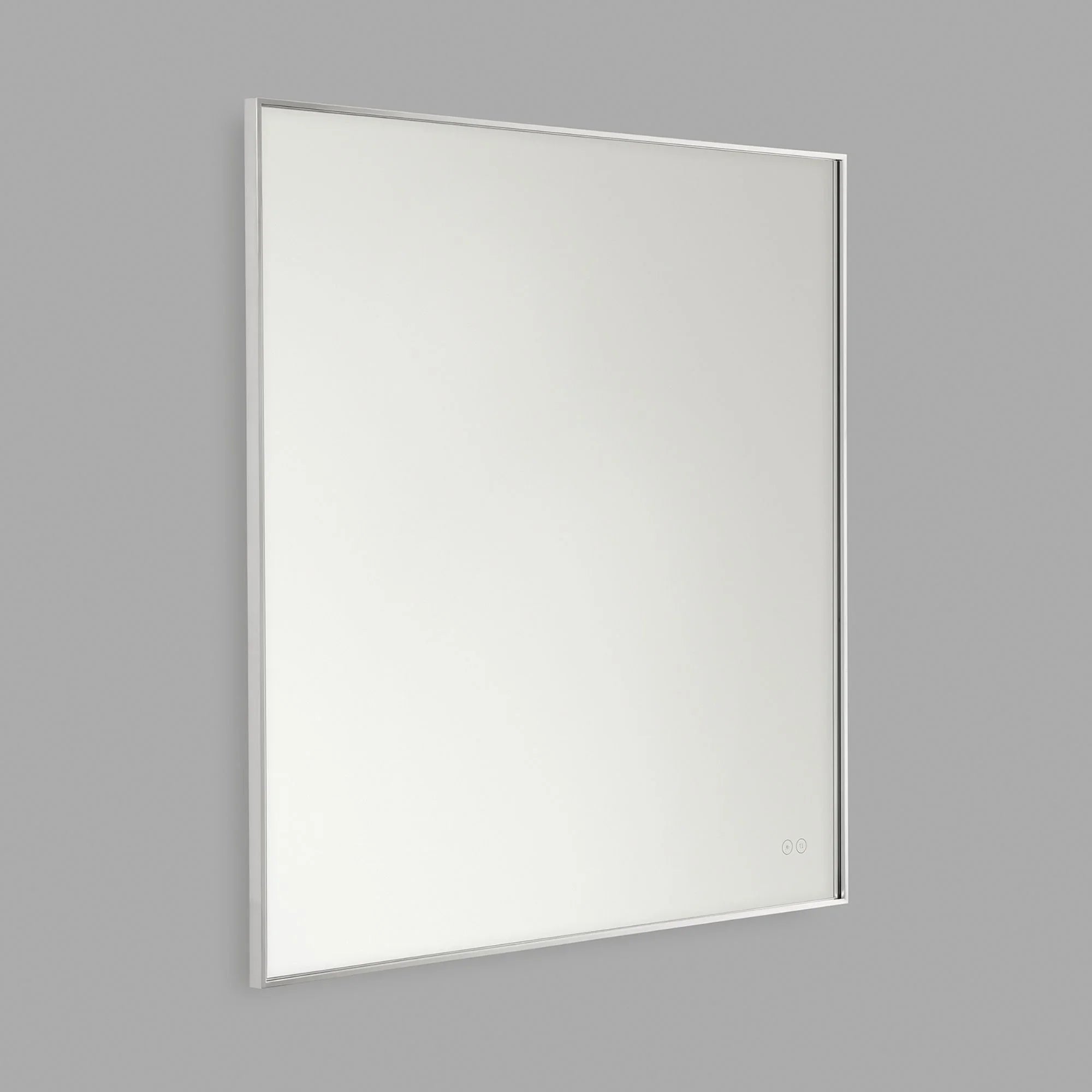 Cadre Square Mirror 36" x 36", Chrome Finish