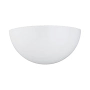 Edla 14" Wall/Bath Sconce, White Finish