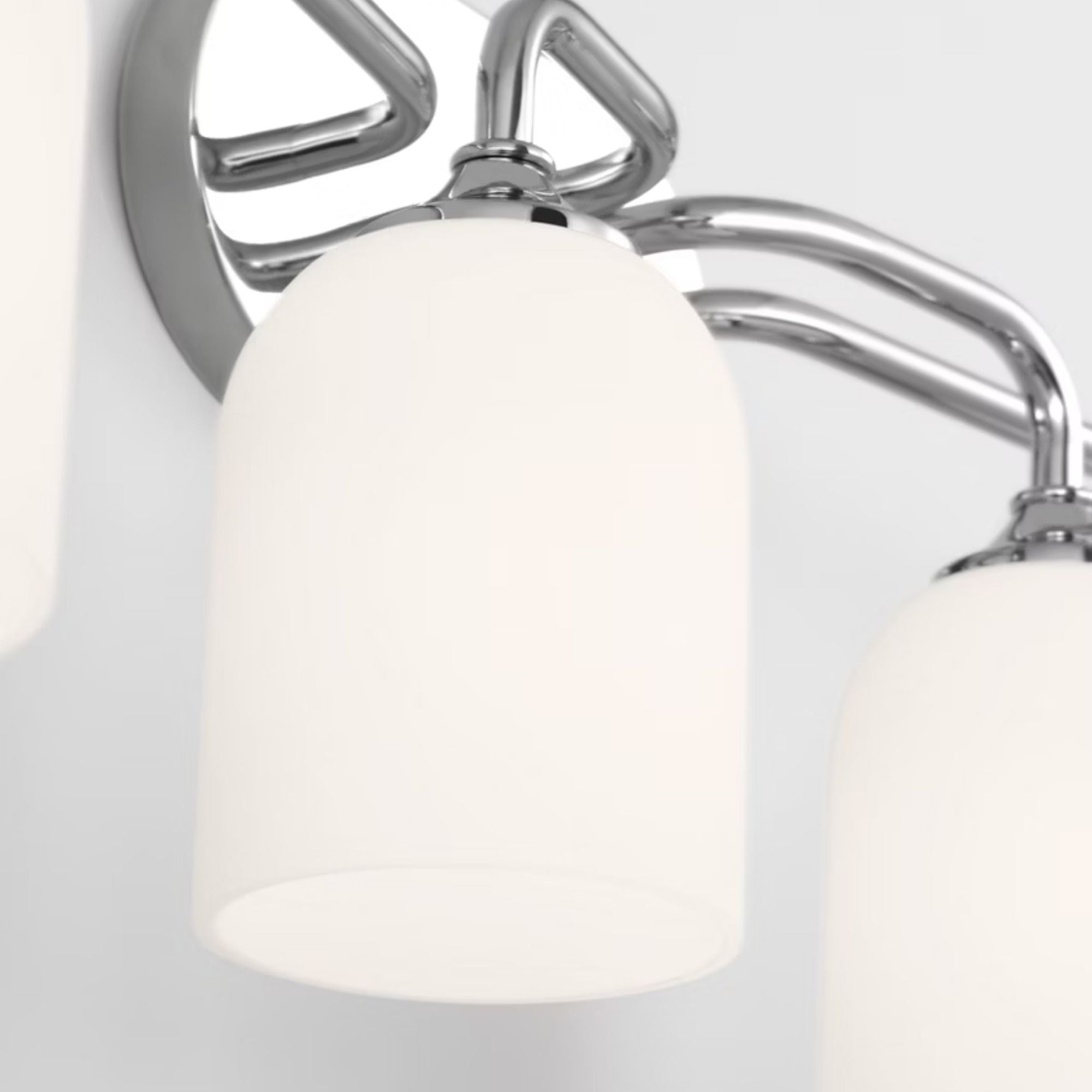 Emile 31" 4-Light X-Large Vanity, Chrome Finish