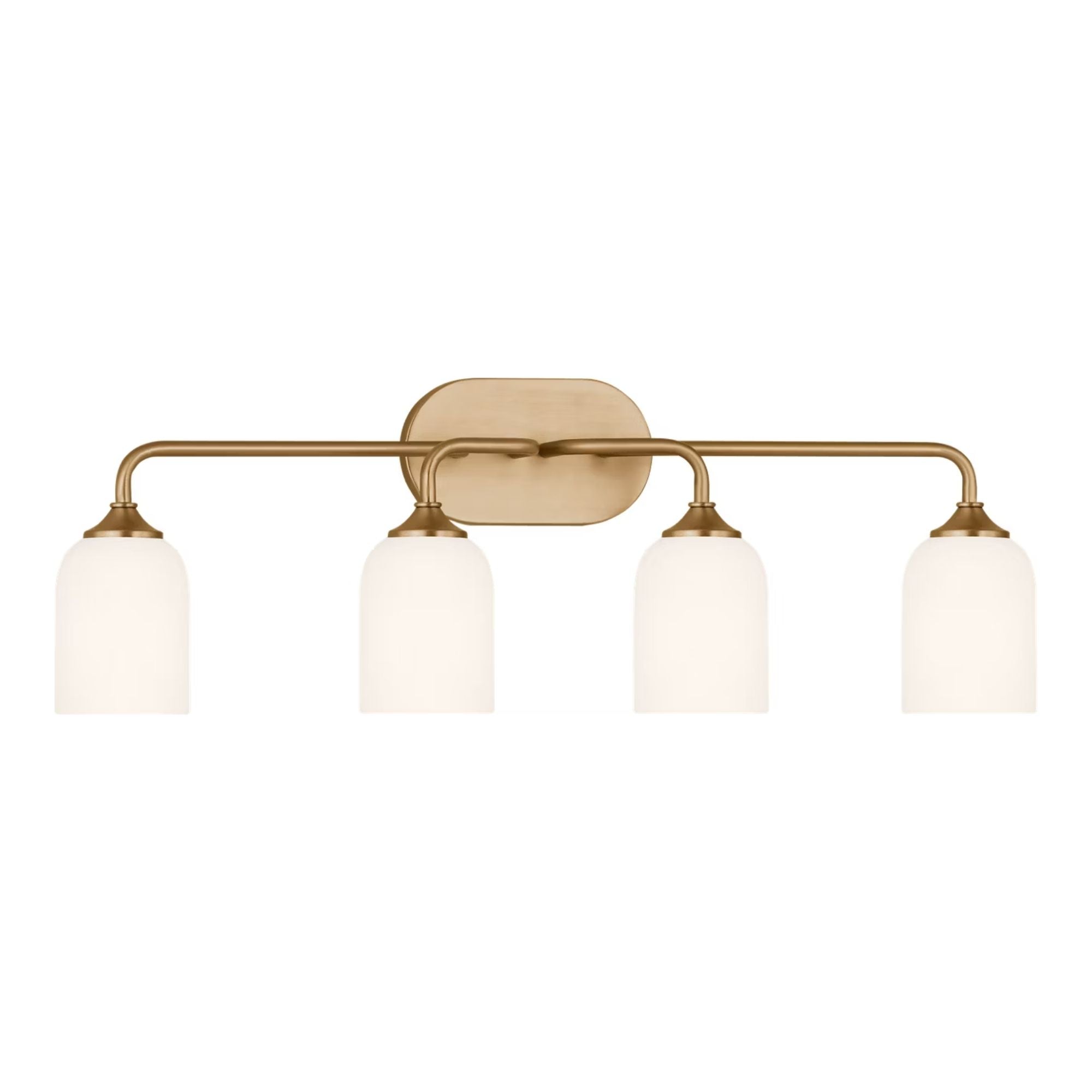 Emile 31" 4-Light X-Large Vanity, Satin Bronze Finish