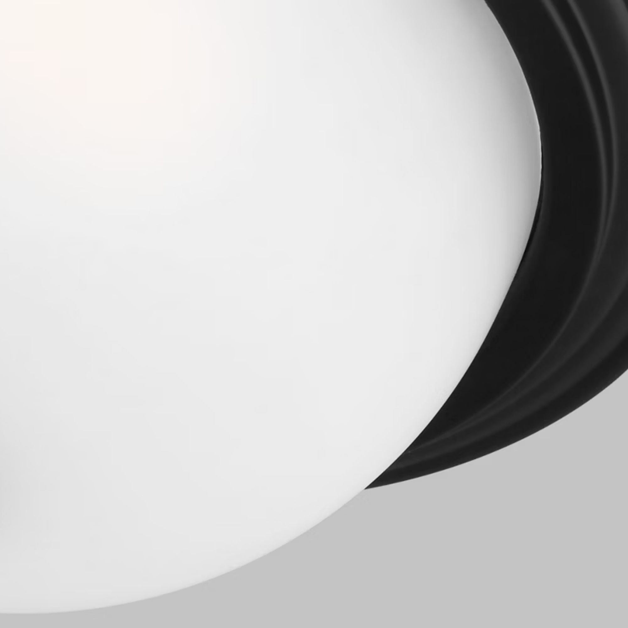 Geary 11" LED Flush Mount, Midnight Black Finish