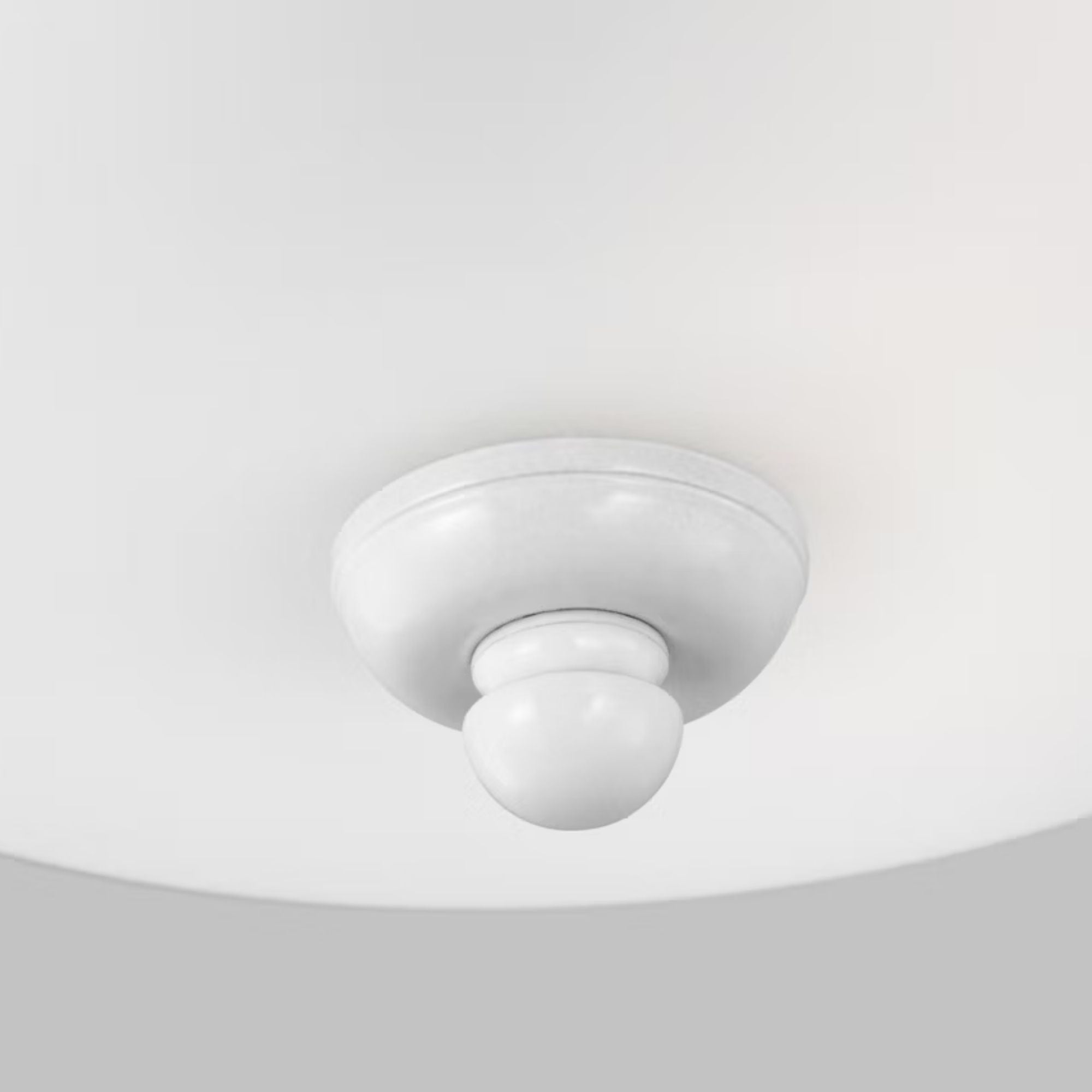 Geary 15" 3-Light Flush Mount, White Finish