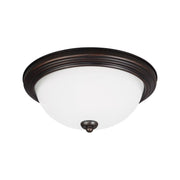 Geary 11" LED Flush Mount, Bronze Finish