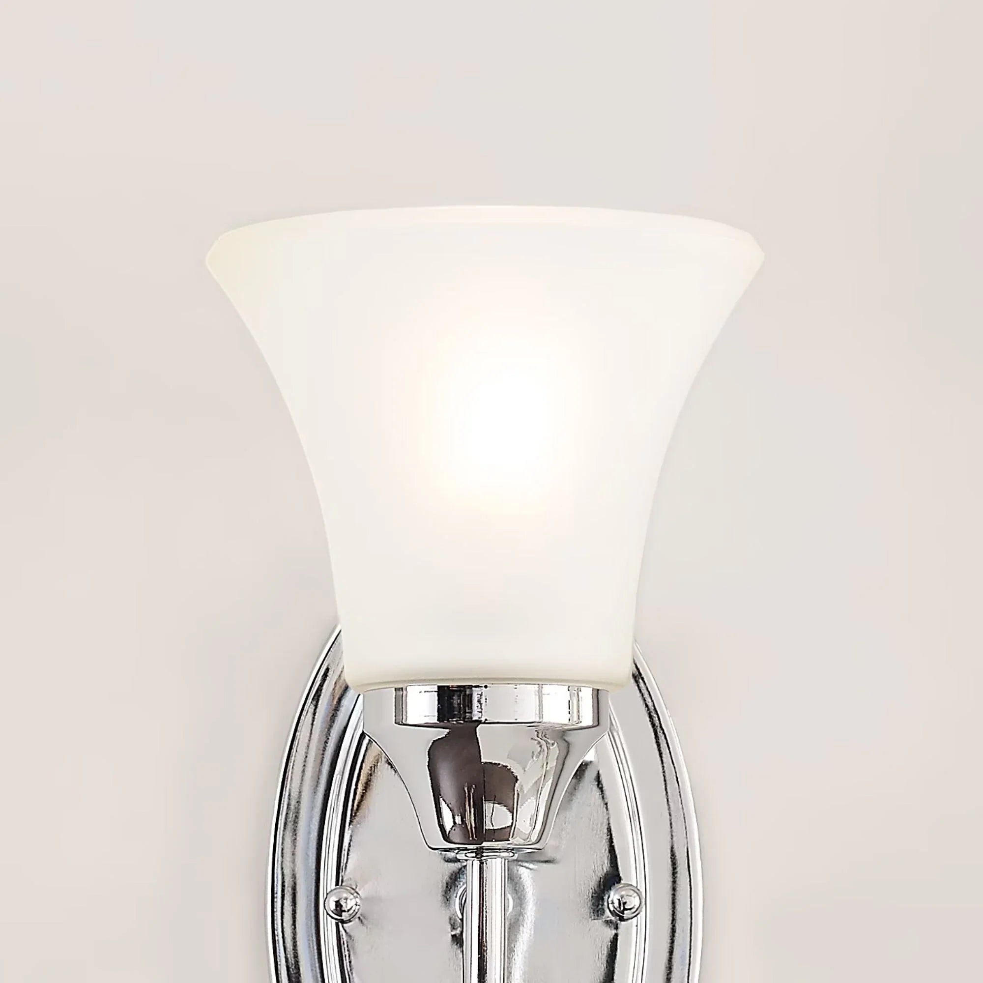 Holman 10" Bath Sconce, Chrome Finish