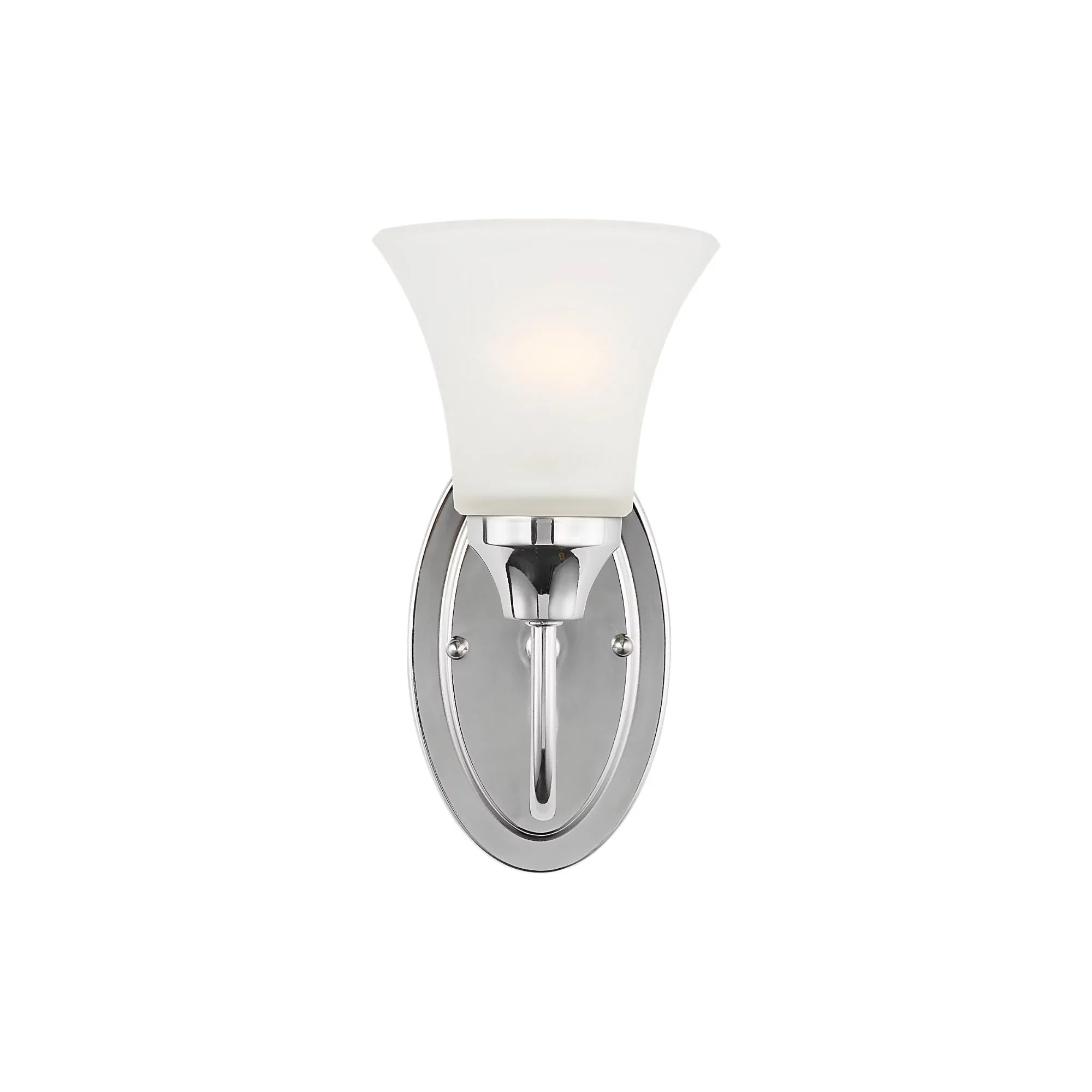 Holman 10" Bath Sconce, Chrome Finish