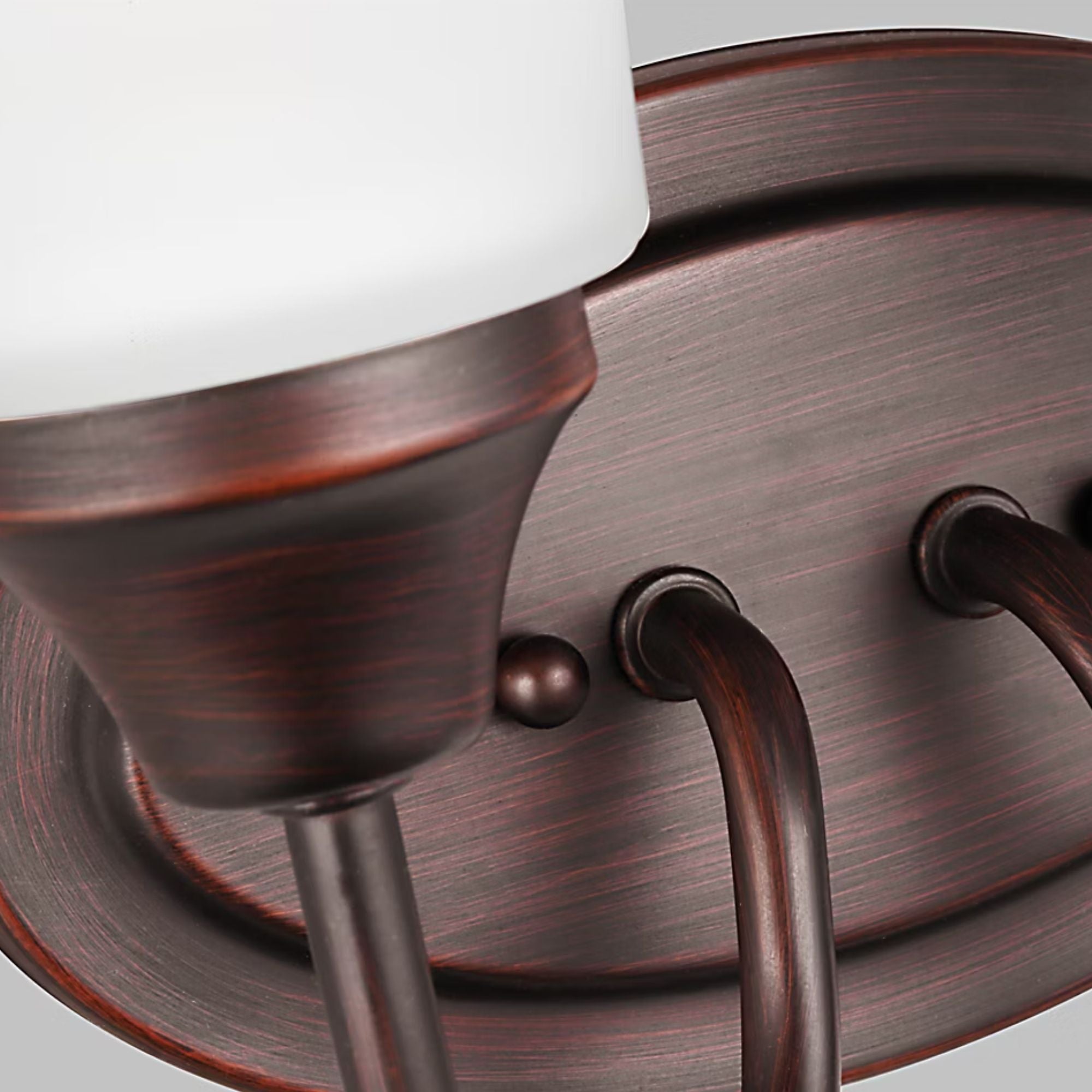 Holman 12" 2-Light LED Bathroom Vanity, Bronze Finish