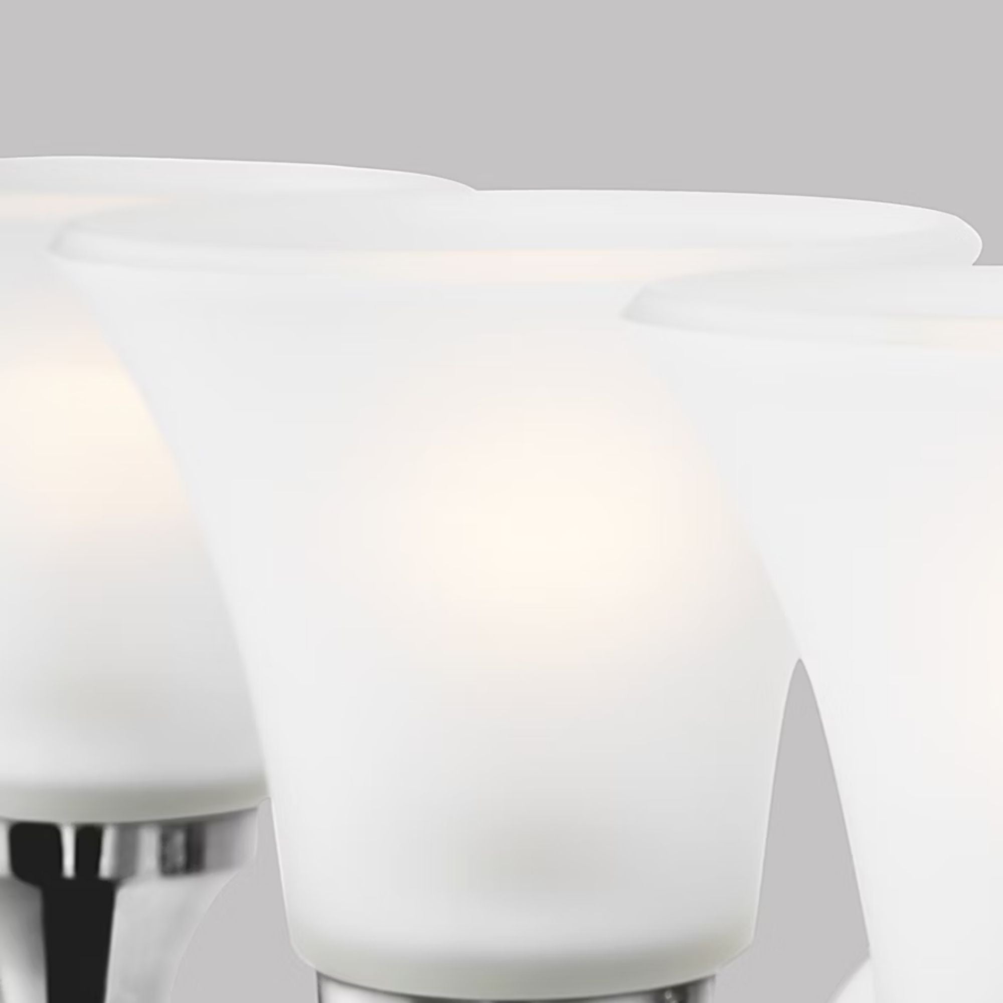 Holman 18" 3-Light LED Bathroom Vanity, Chrome Finish