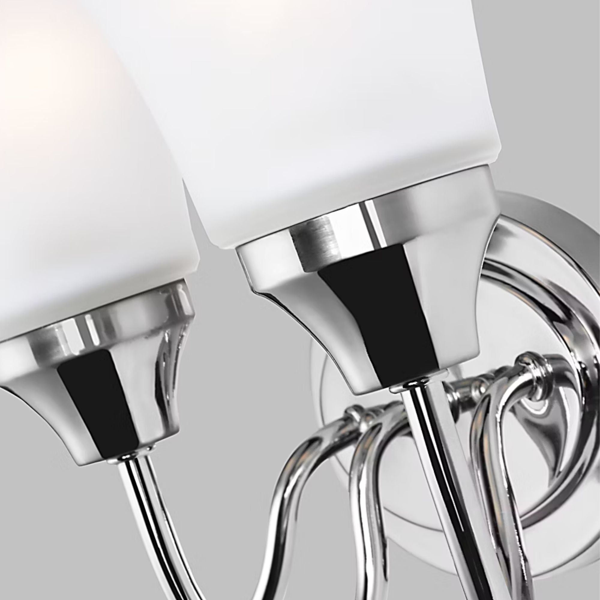 Holman 18" 3-Light LED Bathroom Vanity, Chrome Finish