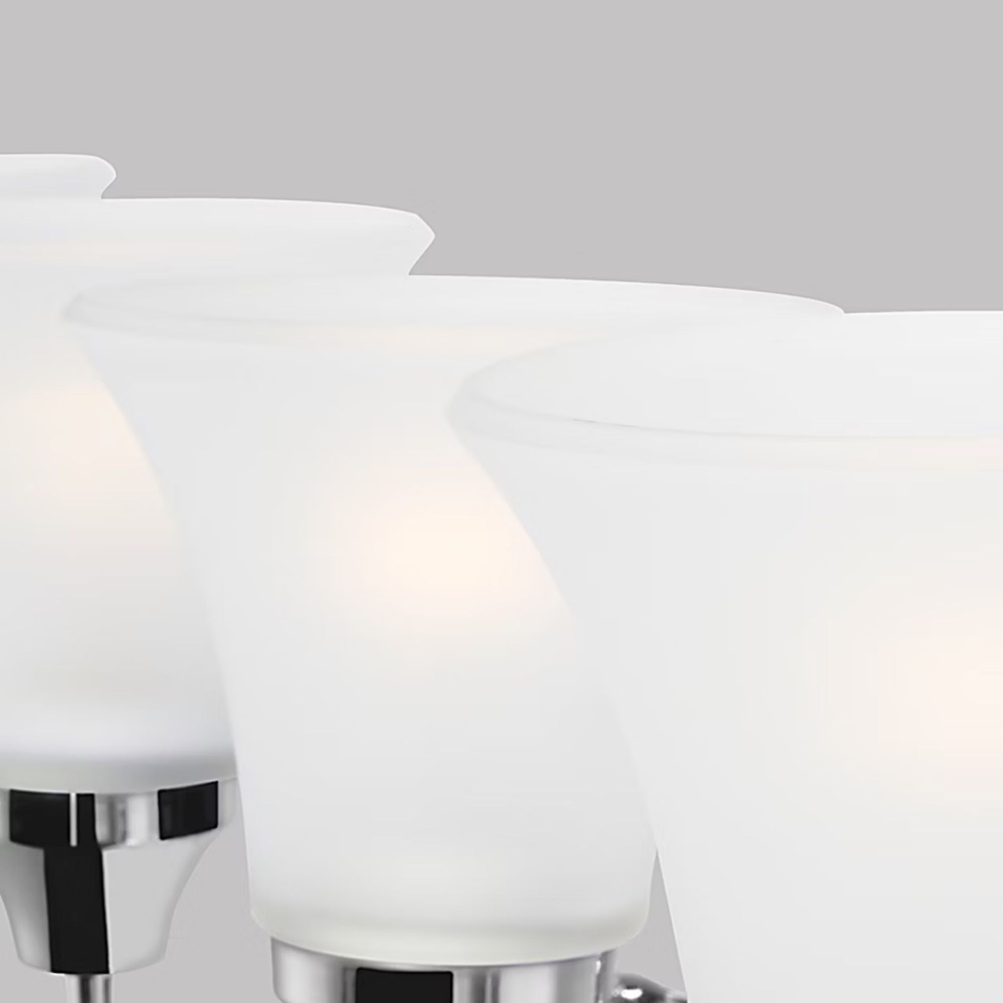 Holman 25" 4-Light Bathroom Vanity, Chrome Finish