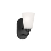 Kerrville 10" Bath Sconce, Midnight Black Finish