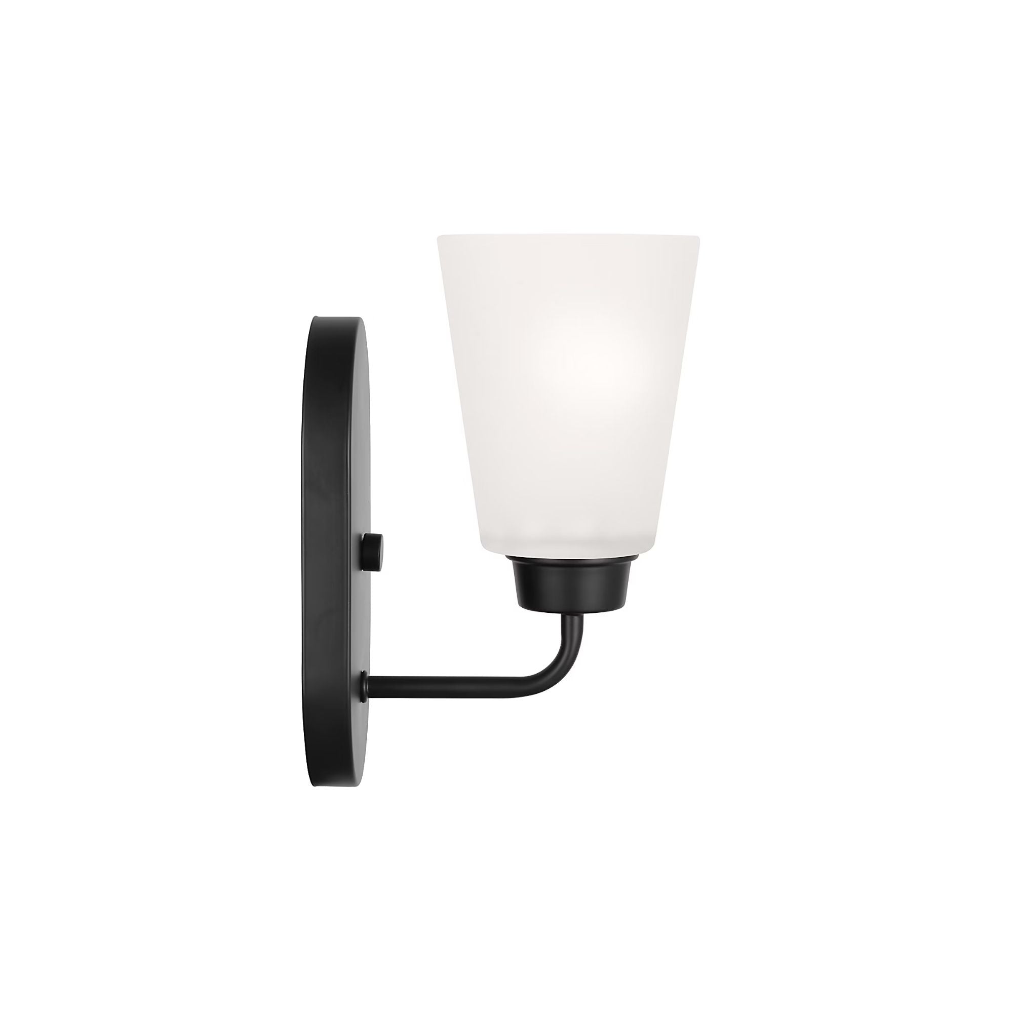 Kerrville 10" Bath Sconce, Midnight Black Finish